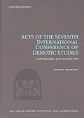 Acts of the Seventh International Conference of Demotic Studies, Copenhagen 23-27 August 1999
