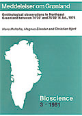 Ornithological observations in Northeast Greenland between 74°30' and 76°00' N. lat., 1976