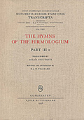 The Hymns of the Hirmologium
