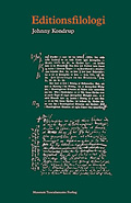 Editionsfilologi