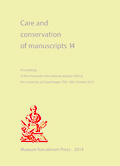 Care and Conservation of Manuscripts 14