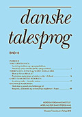 Danske Talesprog 10