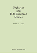 Tocharian and Indo-European Studies 15