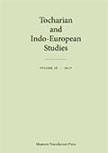 Tocharian and Indo-European Studies 18